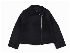 Name It black imitation suede jacket